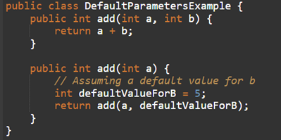 java default assignment